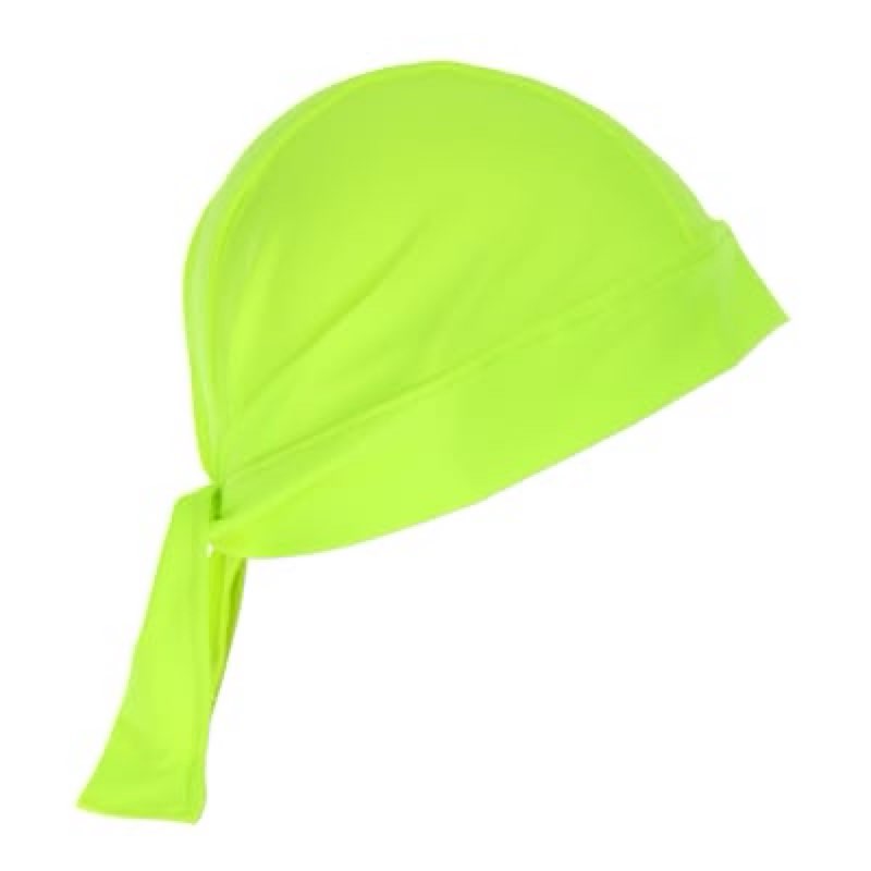 Condition photo showing Good Condition for Safety Works Yellow Polyester Bandana ( One size fits most )