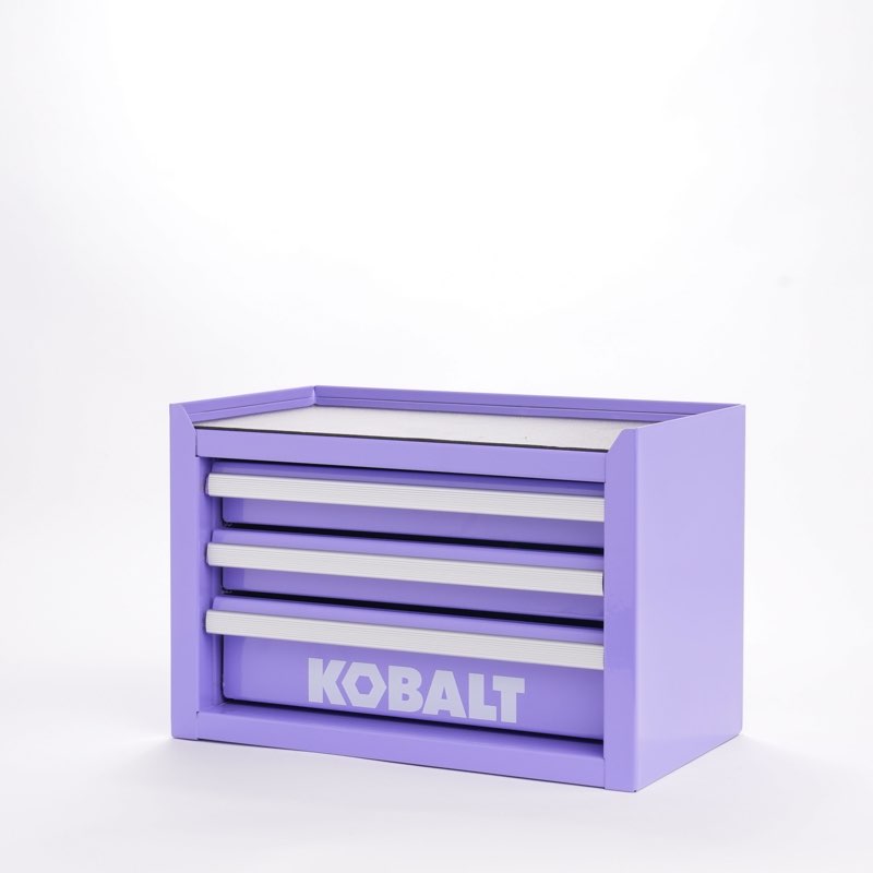 Kobalt Portable Mini Base Toolbox 11.1-in W x 7.36-in H x 6.14-in D 