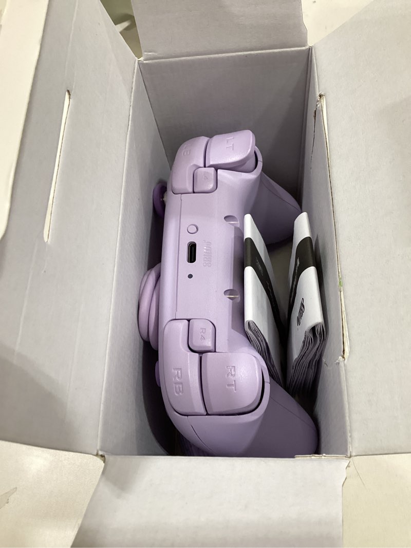 Condition photo showing Good Condition for 8BitDo Ultimate 2C Wireless Controller for Windows PC and Android, with 1000 Hz Polling Rate, Hall Effect Joysticks and Triggers, and Remappable L4/R4 Bumpers (Purple) Ultimate 2C Purple
