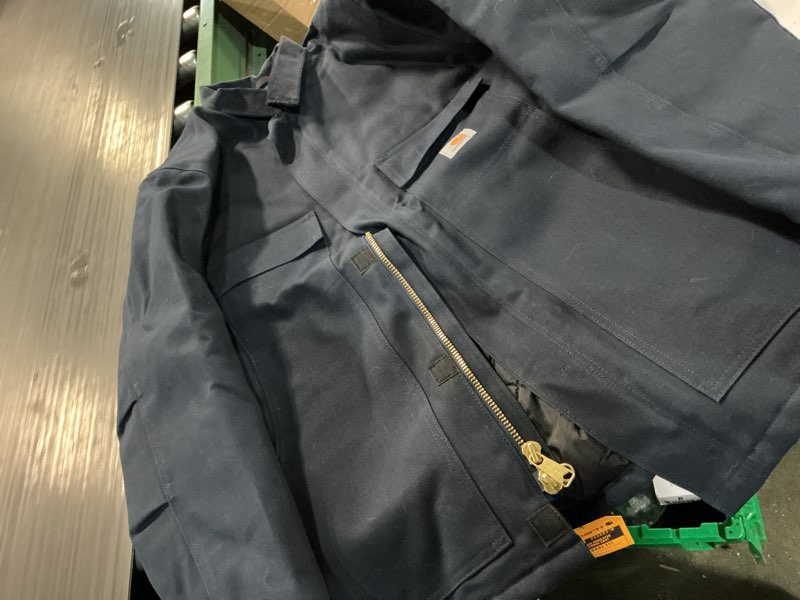 Condition photo showing Good Condition for (size l)carhartt men's c003 arctic traditional coat - quilt lined large tall dark navy
