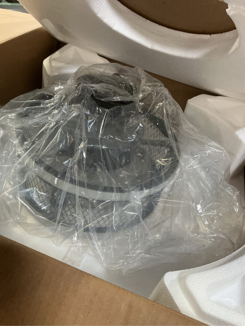 Condition photo showing Good Condition for modern bladeless ceiling fans with lights and remote, reversible, dc motor 6 speeds, stepless dimming and cct 3000k-6000k led lights for bedroom kids room (a07-black, 20.08in) a07-black 20.08in