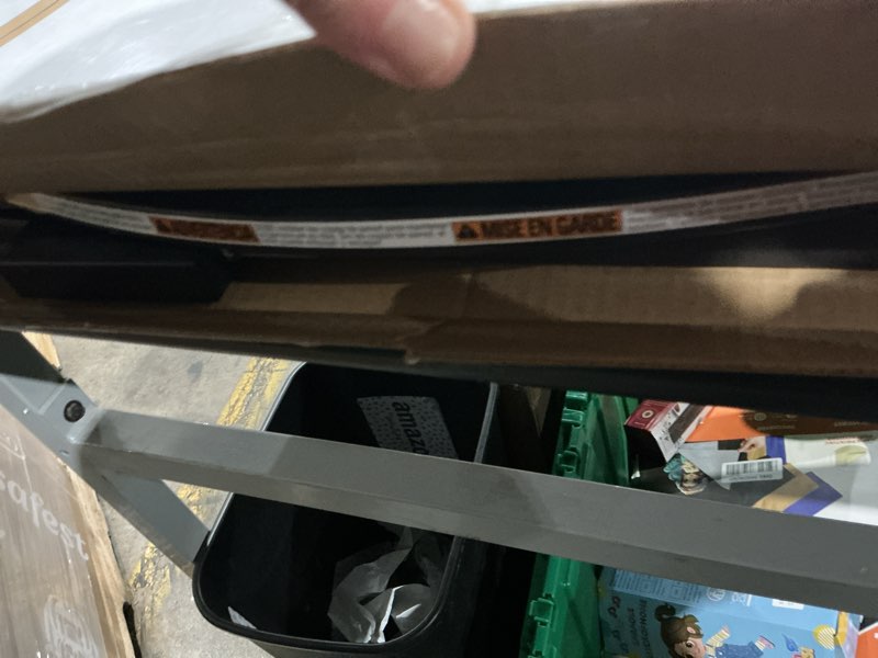 Condition photo showing Good Condition for Ingenuity Easy Open Baby Gate & Dog Gate, Hands-Free Open Patent-Pending Foot Pedal, 27.5"-52" Wide, 28" Tall, Hardware or Pressure Mounted, Install in Doorway, Bottom of Stairs, or Wall - Espresso