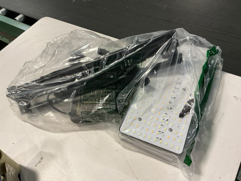 Condition photo showing As Is for LBW Grow Lights for Indoor Plants with Stand, 642 LEDs Full Spectrum Standing Grow Light, Tall Floor Lamp with 3/6/12H Timer, 6 Brightness, 3 Modes, 63" Adjustable Tripod Tri-Head