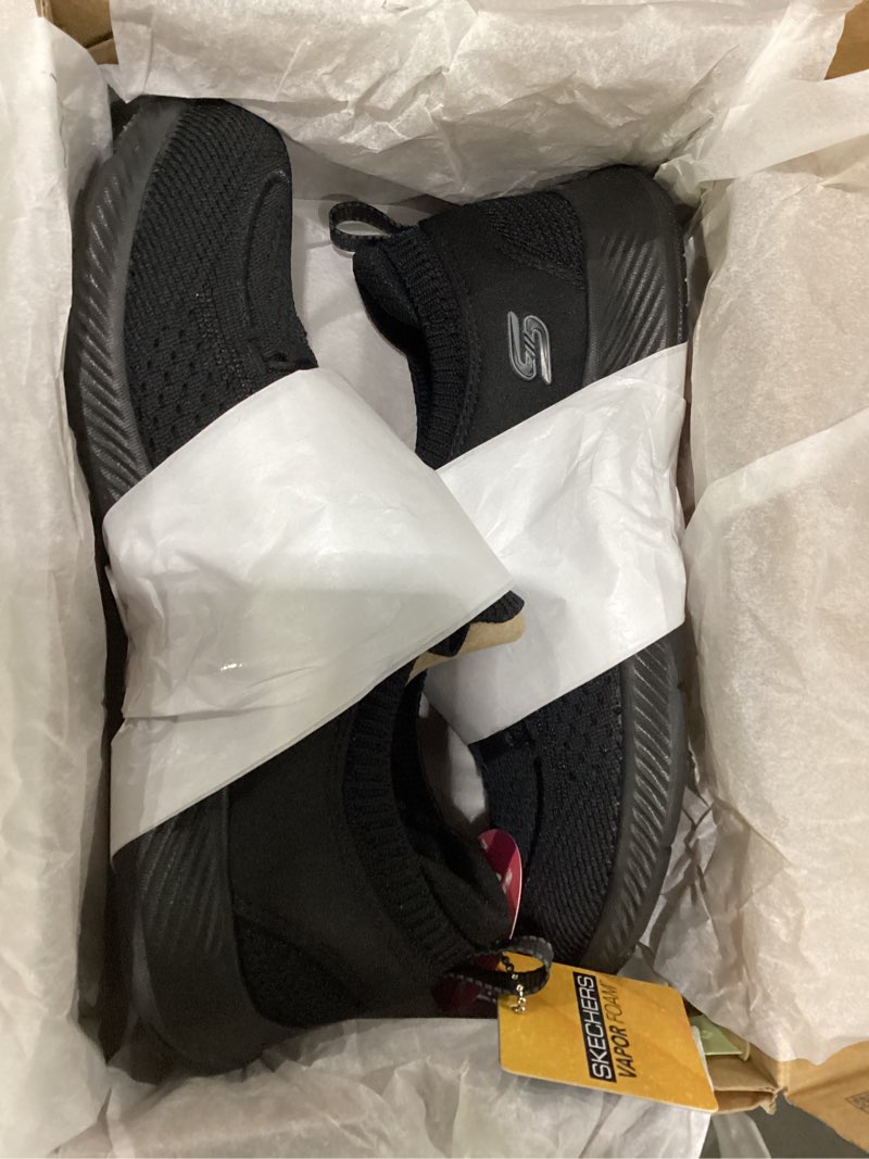 Condition photo showing New/Like New for Skechers Womens Vapor Foam Move - Define 5 Black/Black