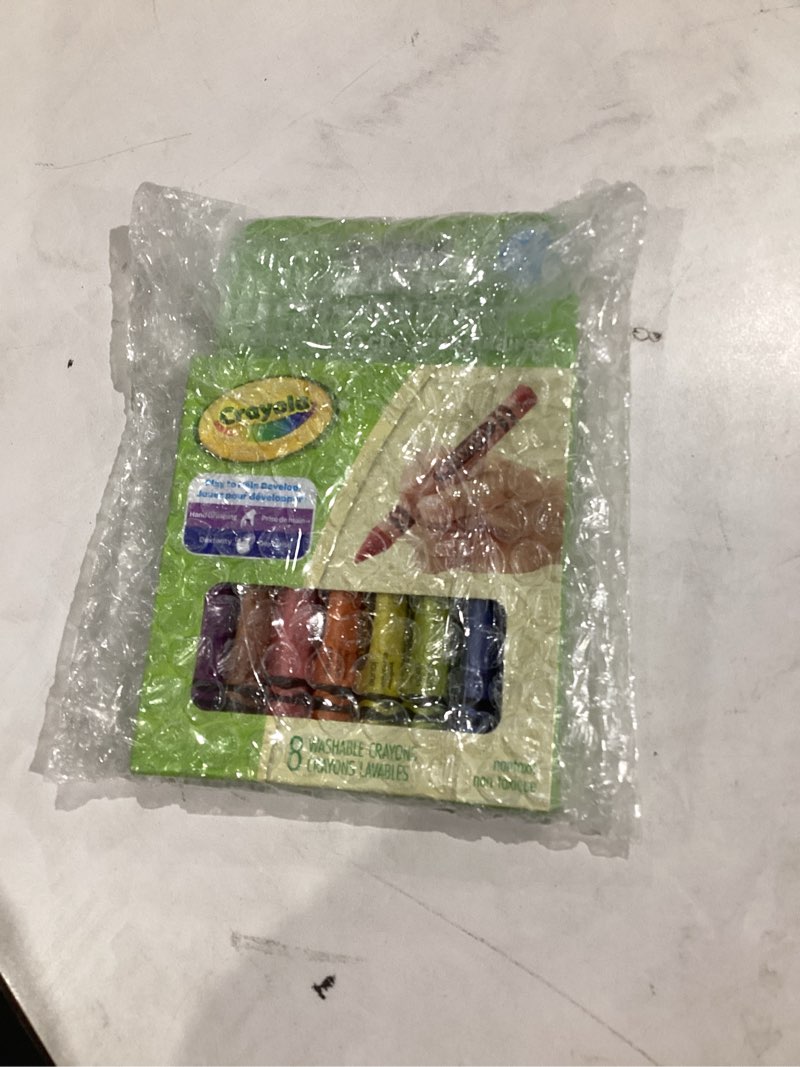 Condition photo showing Good Condition for Crayola My First Triangular Crayons 8ct