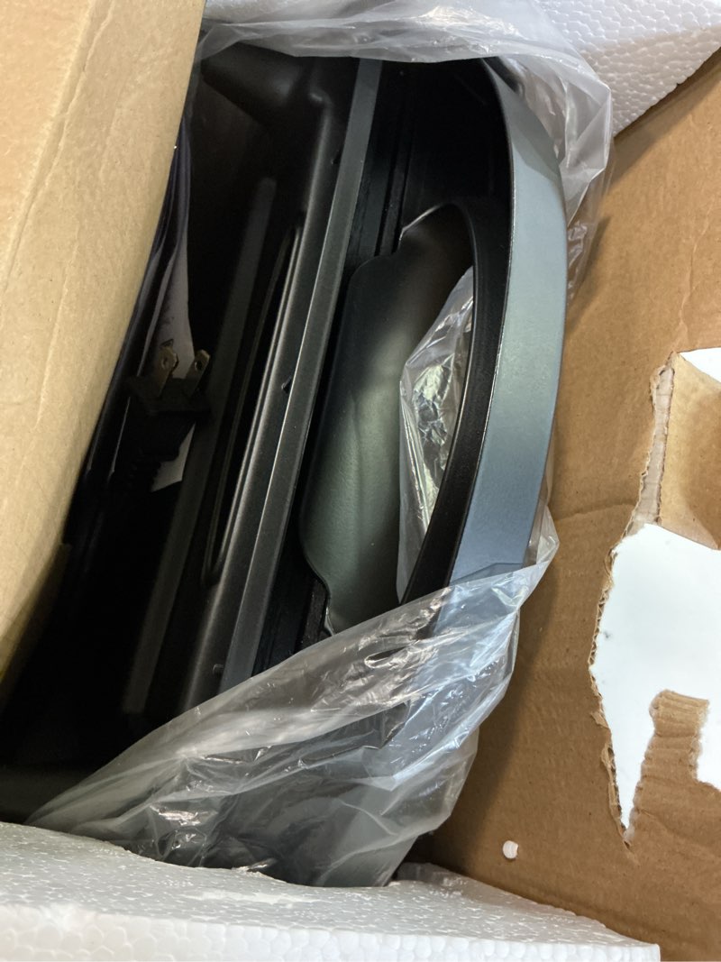 Condition photo showing Good Condition for family-sized contact grill, 6-serving electric indoor grill with adjustable temp control, ceramic coating, 1500w, graphite family-sized contact grill (graphite)