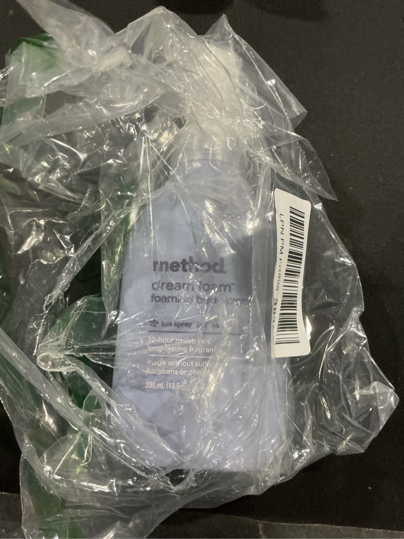 Condition photo showing As Is for Method Body Wash, Instant Hydration Body Tonic - with notes of Amber Wood, Musk and Lavender?, 17 fl oz Amber Wood + Musk + Lavender