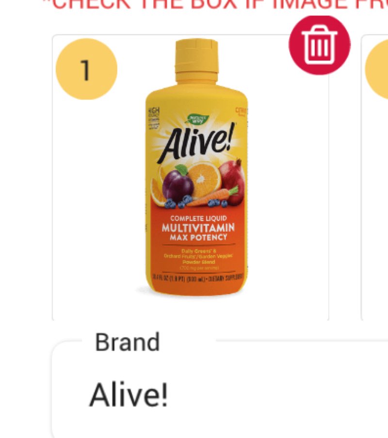 Nature s Way Alive! Max Potency Liquid Multivitamin  30.4 Fl Oz.  Citrus Flavored ( BB: 09/20/25)