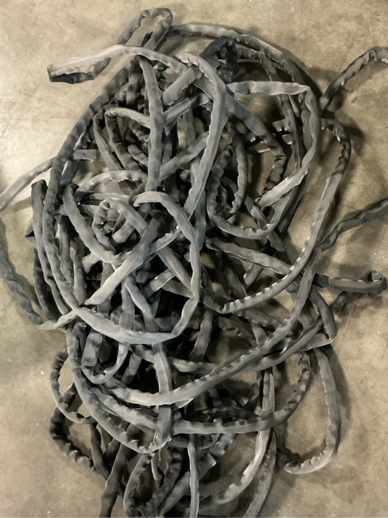 Condition photo showing As Is for zero-g 4001-50 lightweight, ultra flexible, durable, kink-free garden hose, 5/8-inch by 50-feet,black hose solid 5/8" x 50'