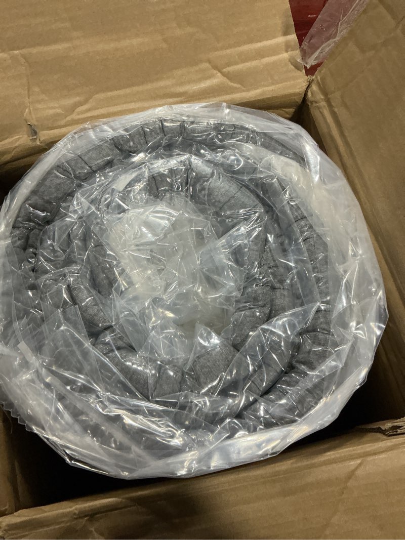 Condition photo showing New/Like New for full mattress, 12 inch hybrid mattress in a box, medium firm memory foam mattress, fiberglass free with individual pocket springs, motion isolation&pressure relief, certipur-us 75"*54" 12 inch full