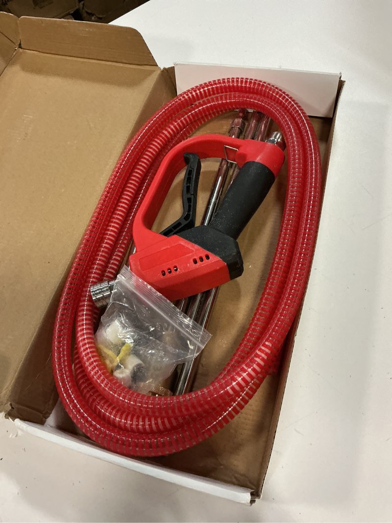 Condition photo showing Good Condition for Pressure Washer Sand Blaster Kit with Gun, 5000 PSI Wet Abrasive Blasting Gun with 4 Ceramic Nozzles
