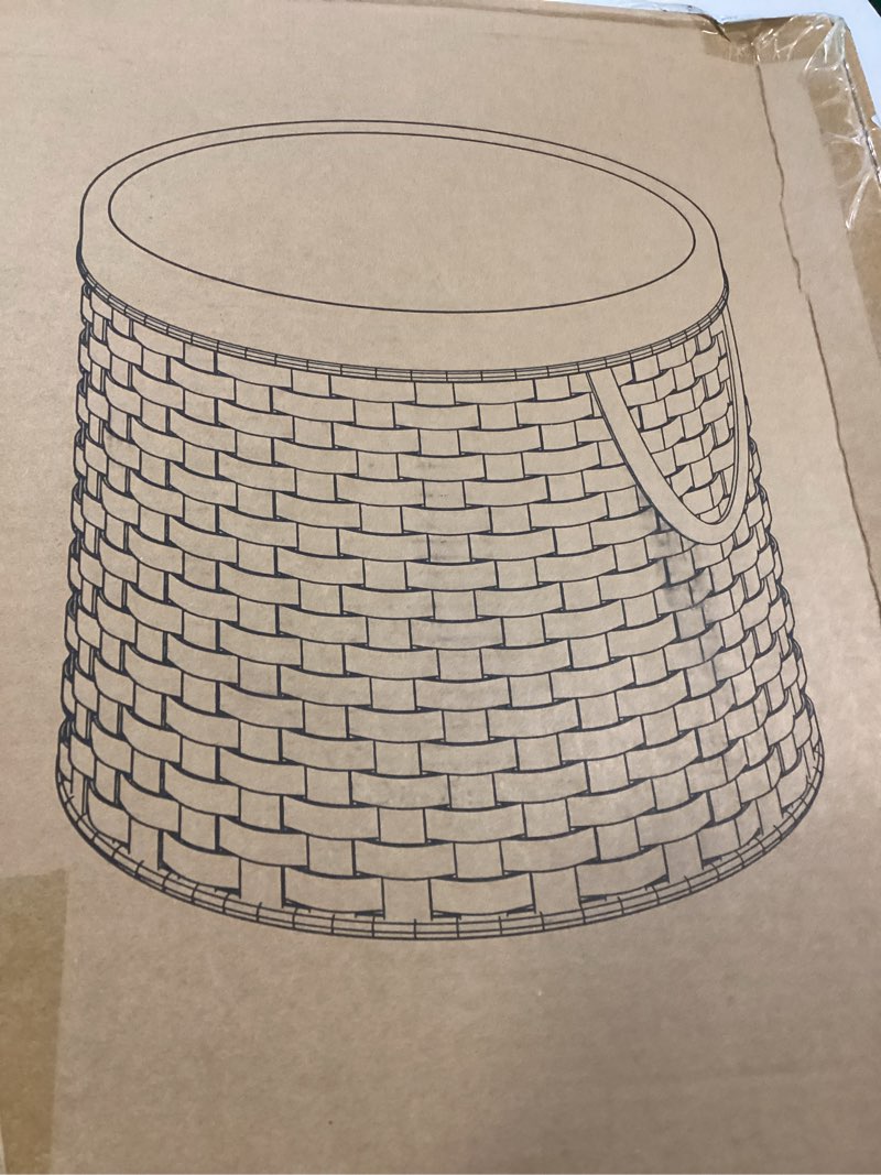 laundry hamper 1 pc 72*52*6cm