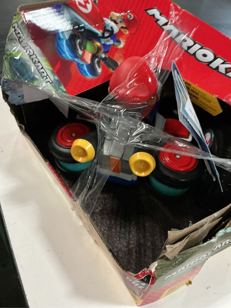 Condition photo showing Good Condition for nintendo super mario mini r/c racer mario kart