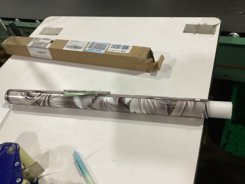 Condition photo showing New/Like New for 2D Flat Silver Floral Design Dishwasher Magnet Cover Front Door 23x26 in Decorative Refrigerator Covers Magnetic Sheet Wash Machine Fridge Panel Decal for Kitchen Appliance Style 5