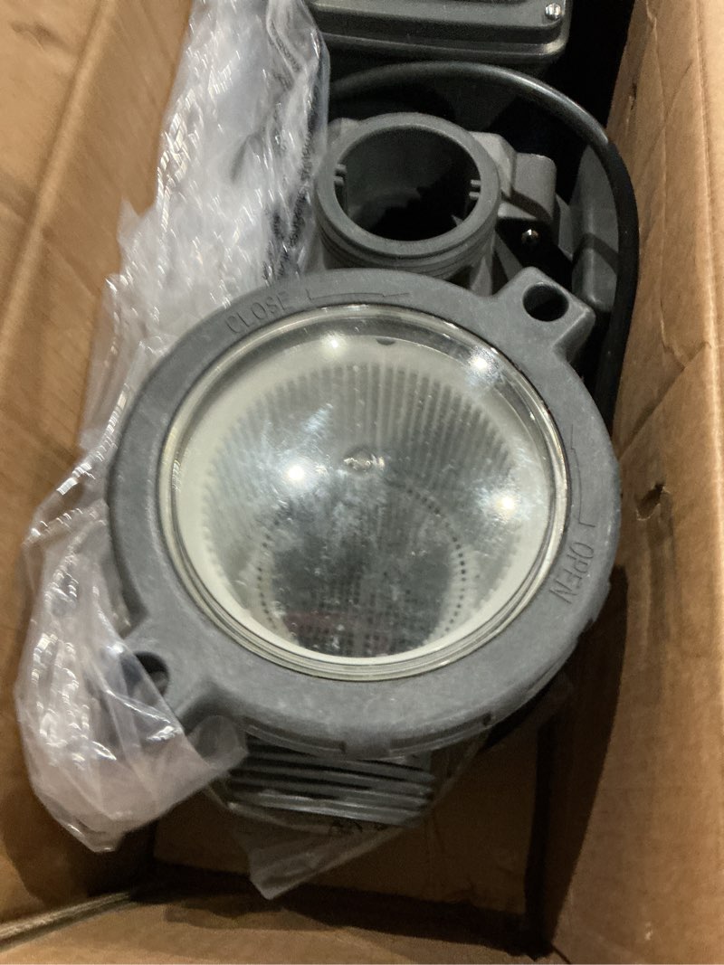 Condition photo showing As Is for aquastrong in/above ground pool pump, high flow (dual speed, 2hp, 5186 gph, 115v) dual speed+115v 2hp