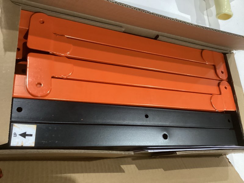 Condition photo showing Good Condition for Ultrawall Wall Mount Wood Organizer Racks, Lumber Storage Metal Racks Wood Storage Racks with 3-Level (3 Pack) Casual