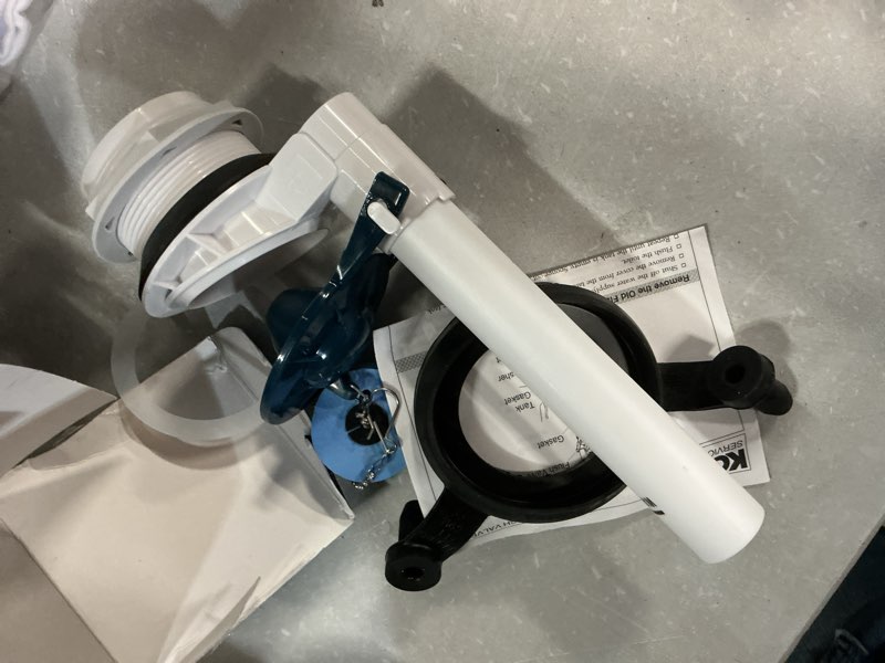 Condition photo showing Good Condition for kohler part 85406 2" toilet flush valve kit, colors may vary