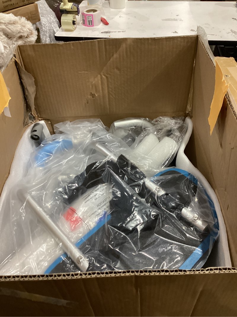 Condition photo showing New/Like New for VEVOR Sliding Tub Transfer Bench with 360 Degree Swivel Seat, Sliding Shower Chair with Pivoting Armrest & Padded Seat and Safety Belt, Height Adjustable Bath Chair for Elderly Disabled, 330LBS Swivel & Sliding Chair