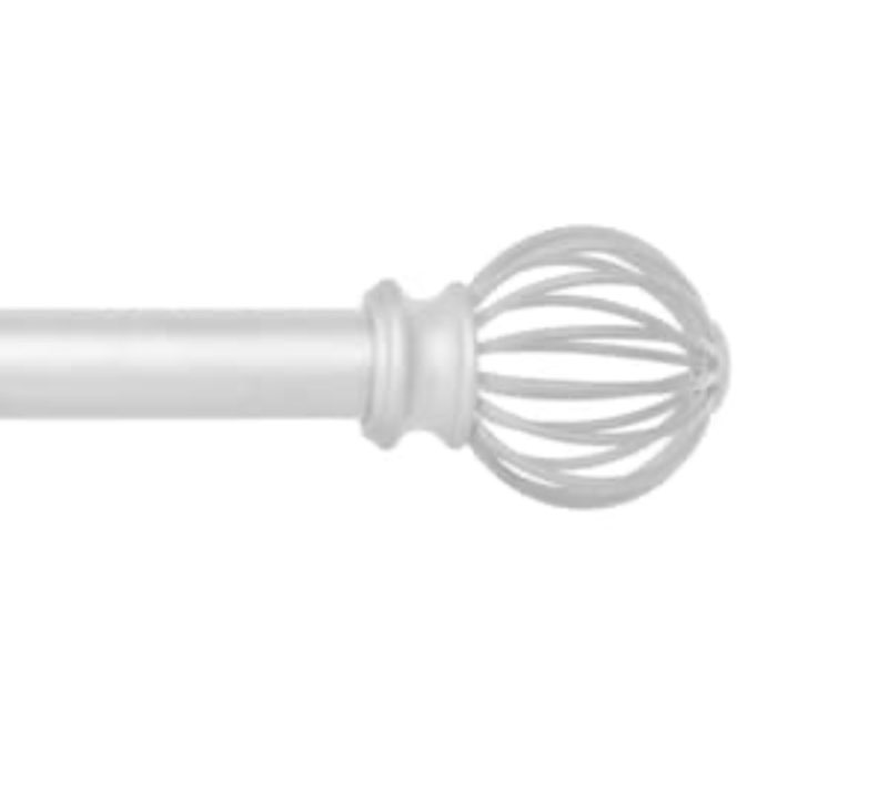 Kenney Bourne 3/4" (1.9 cm) Standard Decorative Window Curtain Rod