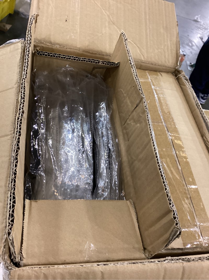 YJYQHYX 50 Pack Charger Plates 13" Round Plastic Reef Chargers for Dinner Plates Rose Gold Charger P