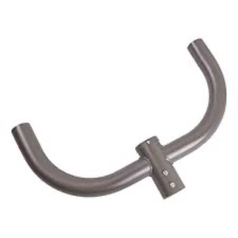 Double Bullhorn Light Mount 180 Degree L Bracket for 2 Pack Outdoor LED Shoebox Area Lights