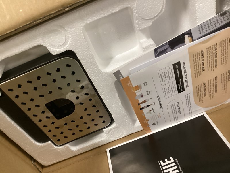 Condition photo showing Good Condition for Fiii Slushie Machine 92 oz, Slushy Machine for Home, 6 Preset Programs, Quiet Operation, LED Display, Auto-Clean, No Ice Needed, Perfect for Milkshakes, Margarita Smoothie, Frappes and More Black Silver