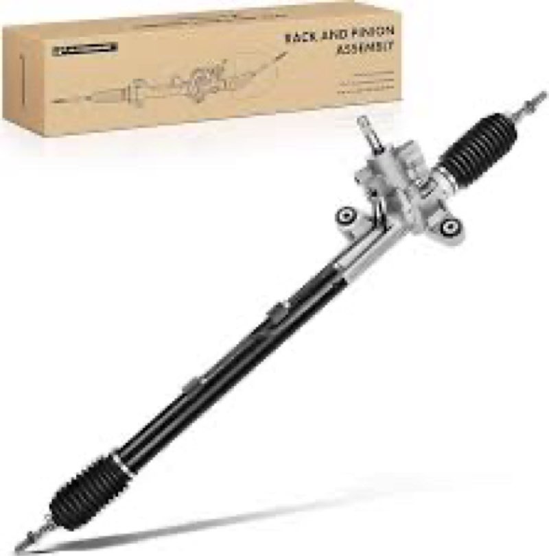 PHOBOOS Hydraulic Power Steering Rack and Pinion Assembly Compatible with Honda Accord 2003-2007 & A