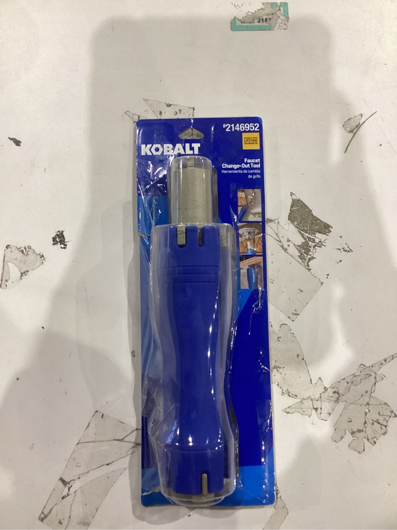 Condition photo showing As Is for k.balt faucet change-out tool