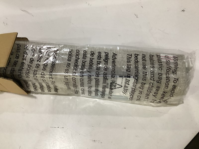 Condition photo showing Good Condition for lazblinds no drill roman shades for windows, cordless blackout window shades with uv protection, polyester fabric for bedroom & living room, 21" w x 64" h, beige blackout - faux linen - beige 21"w x 64"h