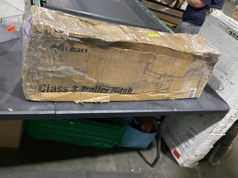 Condition photo showing As Is for class 3 trailor hitch( vehicle unknown)