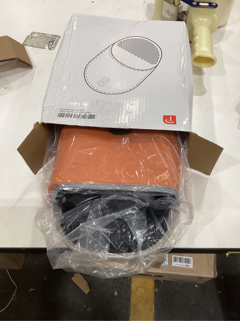 Condition photo showing New/Like New for Heated Mouse Pad Hand Warmer - Dual-Sided Heating USB Heated Mouse Pad - 3 Temperature & Timer Settings Faux Lether Surface Mouse Hand Warmer - Gift for Office Work Home Gaming - Orange