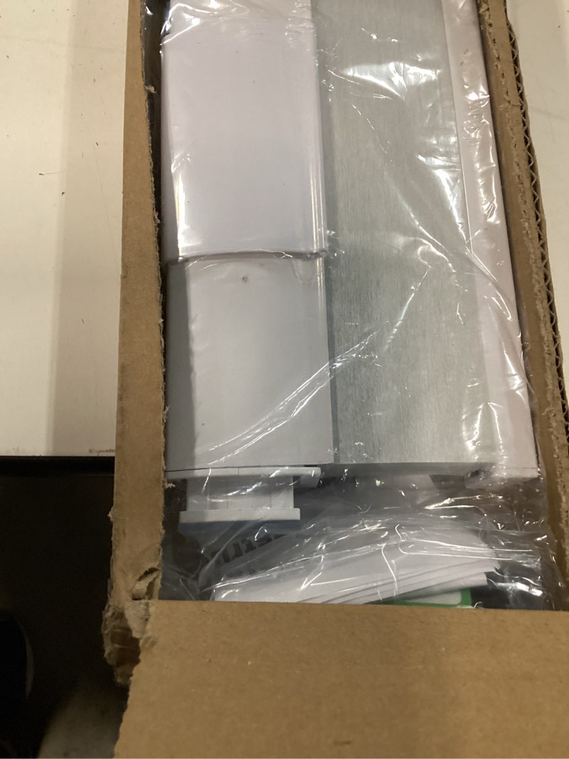 Condition photo showing New/Like New for no drill cellular shades for indoor windows, thermal insulating & noise reducing honeycomb blinds, free stop cordless blackout shades, white, 35 1/2" w x 64" h 35 1/2"w x 64"h white(blackout)