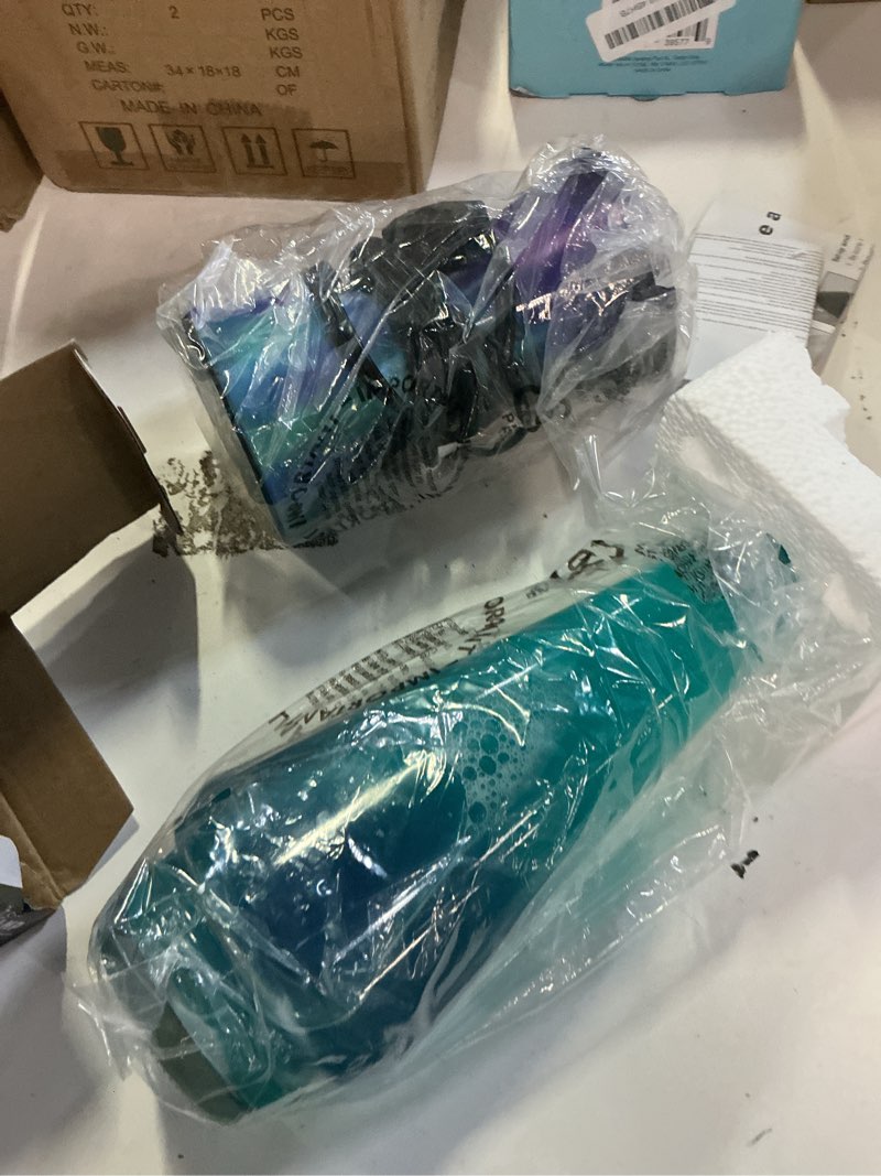 Condition photo showing Good Condition for the original lava® lamp - 14.5" aurora borealis – classic liquid motion lamp - purple wax and blue liquid - item #2047 (amazon exclusive) 14.5 inch aurora borialis