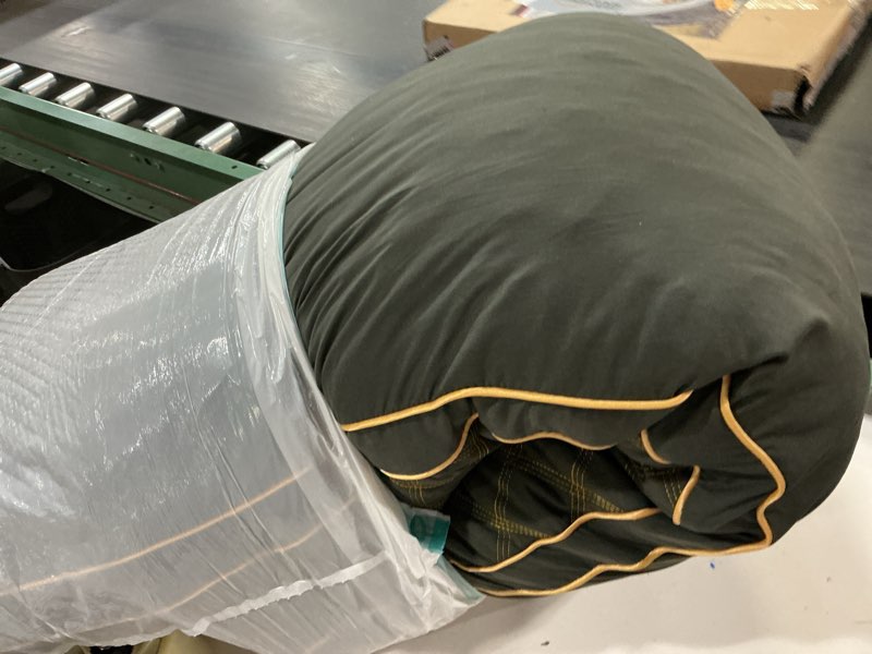 Condition photo showing As Is for YZ HOME Long Body Pillow for Adults - Firm Body Pillow Insert with Shredded Blue Memory Foam, Adjustable Height, Soft Support for Side Sleeping, Pregnant Women, Washable (20x54 Inch, Grey)