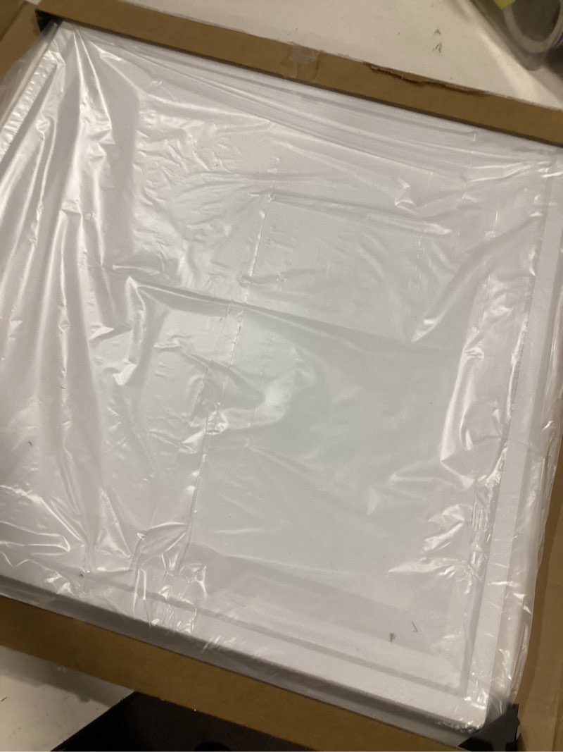 WOWSTAR Drop Ceiling Tile, Waterproof Glue up Ceiling Panels, White