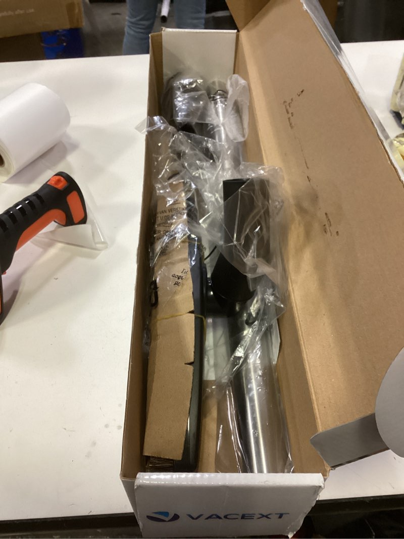 Condition photo showing Good Condition for 1.25 Inch Stainless Steel Vacuum Extension Wand Compatible with Vacuums using 1 1/4 Inch (1.25in) 32mm Accessories - 1 1/4 Vacuum Extension Tube for Shop Vac (Extension Wand and Hard Floor Brush)