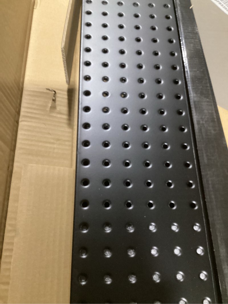 Condition photo showing Good Condition for ultrawall 4 pcs metal pegboard wall panels, peg boards for garage tool storage black 4pc
