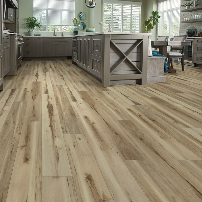  SMARTCORE Ultra XL By COREtec Floors Harvest Hickory 12-mil x 9-in W x 72-in L Waterproof Luxu