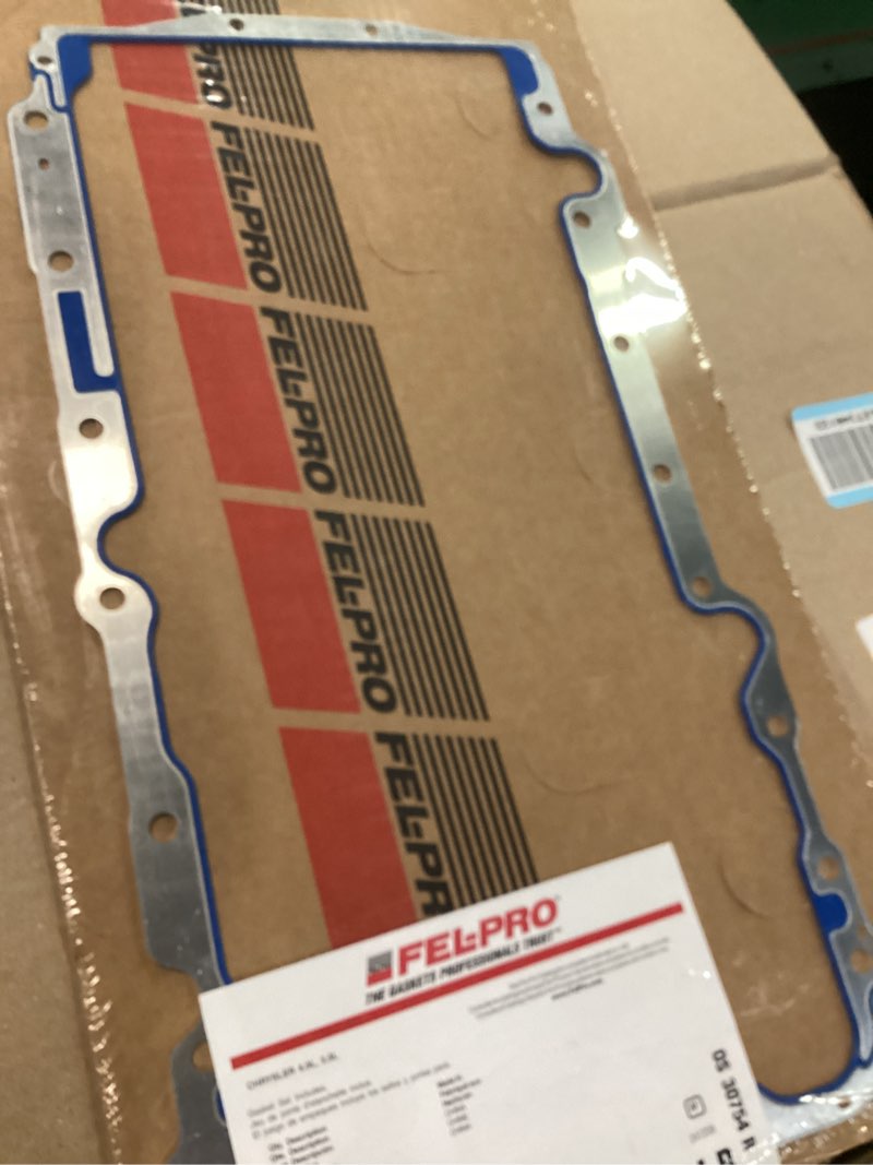 Condition photo showing Good Condition for fel-pro os 30754 r oil pan gasket set