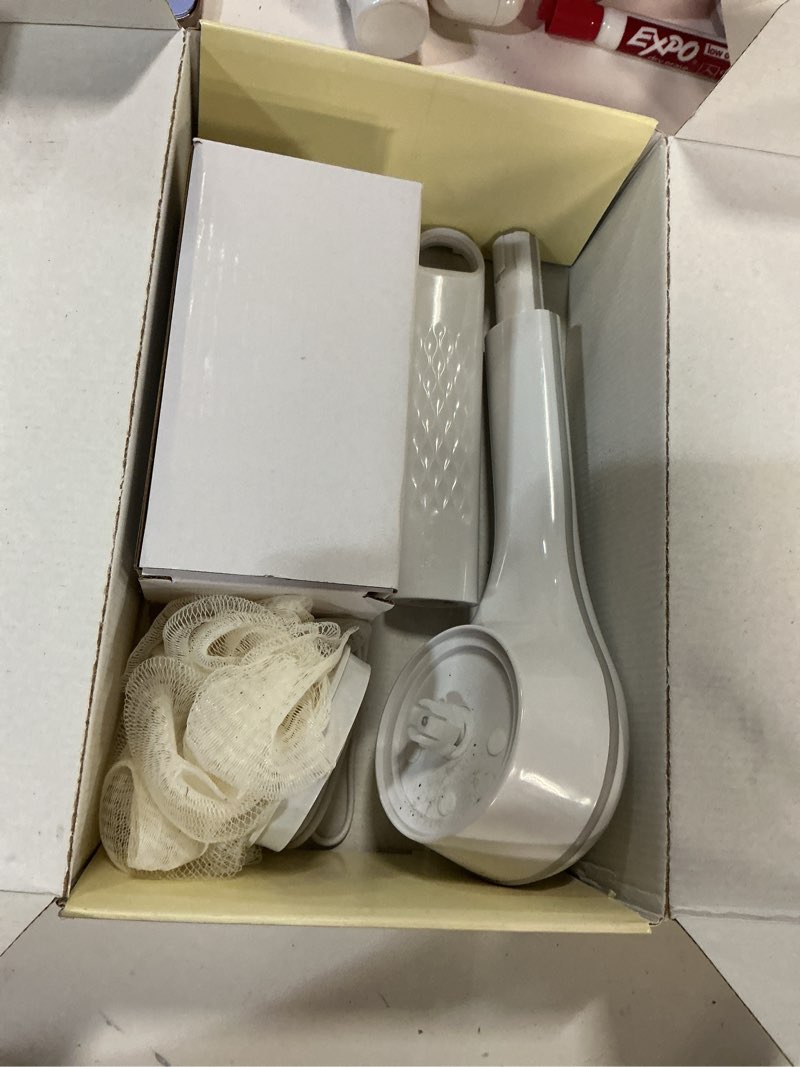 Condition photo showing Good Condition for HomeBeyond Electric Body Brush Back Scrubber for Shower, Waterproof Rechargeable Bath Brush with 6 Heads, 3 Rotation Directions for Cleansing, Exfoliating & Massaging Skin