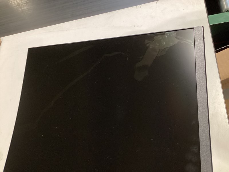 Condition photo showing As Is for ktc 32 inch curved gaming monitor, fhd 1080p 165hz pc monitor, 1500r, 122% srgb with hdr, freesync premium, hdmi 2.0x2, displayport 1.4, vesa compatible, tilt adjustable, eye care, h32s17c 32 inch fhd curved 165hz