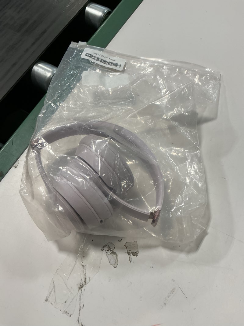 Condition photo showing As Is for Beats Solo 4 - Wireless On-Ear Bluetooth Headphones, Up to 50-Hour Battery Life, Ultra-Lightweight Comfort, Powerful and Balanced Sound, Apple & Android Compatible - Cloud Pink Cloud Pink Standalone