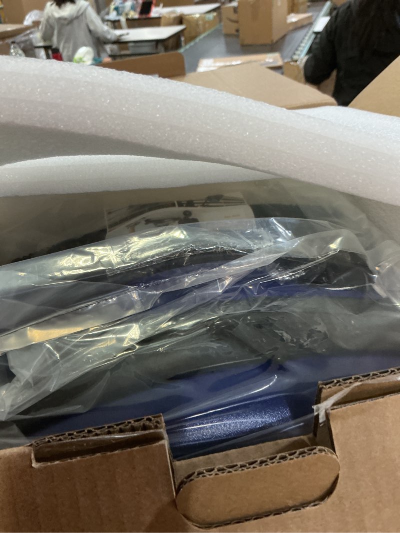 Condition photo showing New/Like New for iubest Scooter Luggage Carry On Scooter Suitcase for Kids Age 4-15, Detachable & Foldable 4 in 1 Kids Suitcase, Multifunctional Ride On Travel Trolley Scooter Combo-Blue Blue-Kids Version