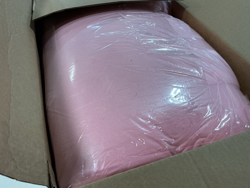 Condition photo showing Good Condition for pink princess toddler couch fold out, 2-in-1 foldable sofa bed & chair for kids 1-5, comfy crystal velvet kids lounge chair for playroom, gift light pink