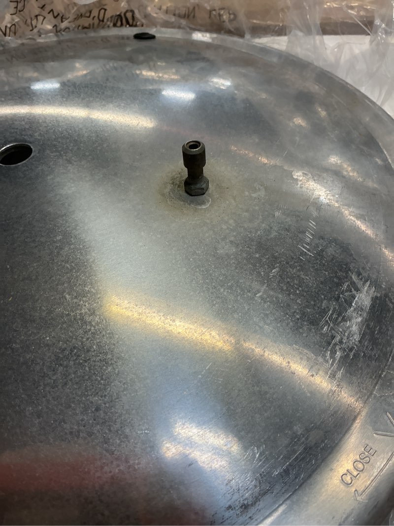 Condition photo showing As Is for national presto industries 23-quart pressure canner and cooker