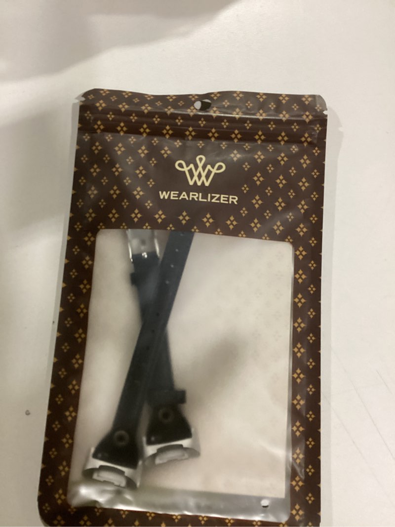 Condition photo showing New/Like New for Wearlizer Leather Band Compatible with Fitbit Charge 5/6 Bands - Slim Leather Watch Strap Replacement for Women & Men Black