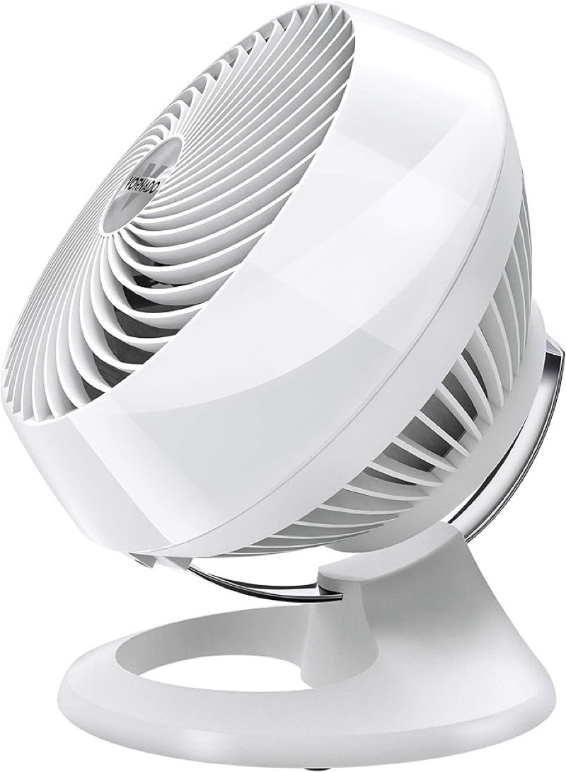 vornado 660 large whole room air circulator fan with 4 speeds and 90-degree tilt, 660-large, white
