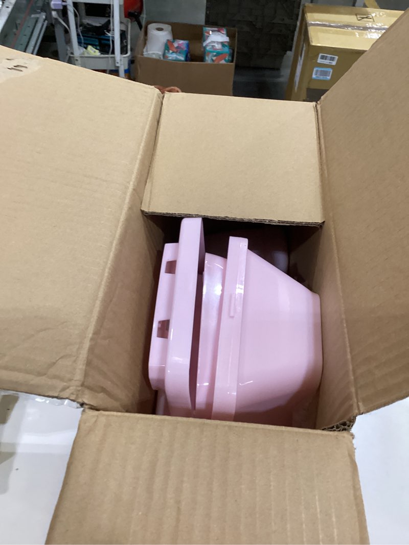 Condition photo showing Good Condition for ingenuity my size potty pro in pink, infant potty training toilet, lifelike flushing sound, for ages 18 months, up to 50 pounds