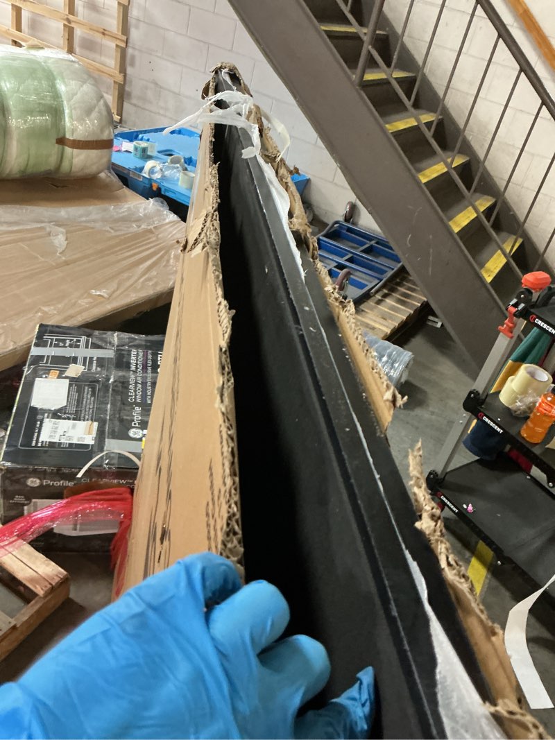 Condition photo showing Good Condition for JOOLA Regulation Table Tennis Conversion Top with Foam Backing and Net Set - Full Sized MDF Ping Pong Table Top for Pool Table - Quick and Easy Assembly - Foam Backing to Protect Billiard Table, Full Foam Backing (B00D9QR7TY)