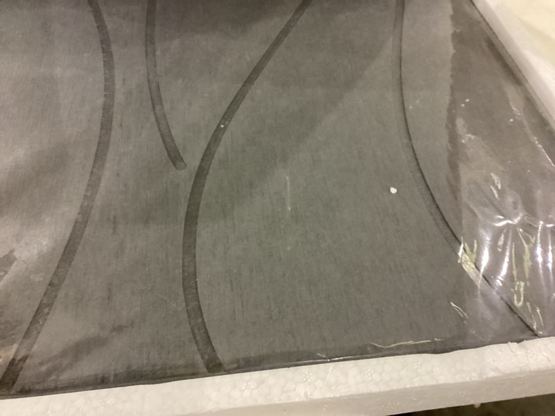 Condition photo showing New/Like New for Stone Bath Mat Diatomaceous Earth Shower Mat Non-Slip Super Absorbent Diatomite Stone Bath Mats for Bathroom Floor Quick Drying Natural Easy to Clean(23.6''×15.4" Gray) Line1-grey